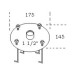 κανονι νερου πισινας AQA 109 INOX 316L
