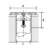 φρεατιο σχαρα πυθμενα INOX 316L AQA BAV D120mm
