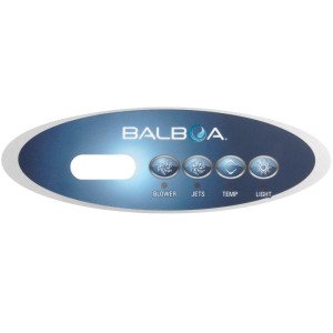 CONTROL PANEL BALBOA OVERLAY VL240 4 BUTTONS