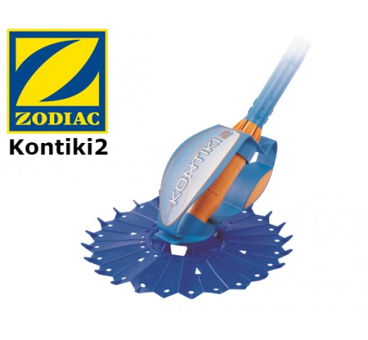 The hydraulic disc-type cleaner for above-ground pools Kontiki2 ZODIAC